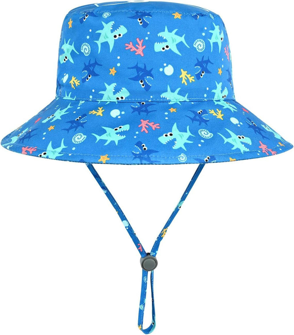 Kids Toddler Baby Boy Sun Hat Summer Bucket Hats with UPF 50+ UV Sun Protective