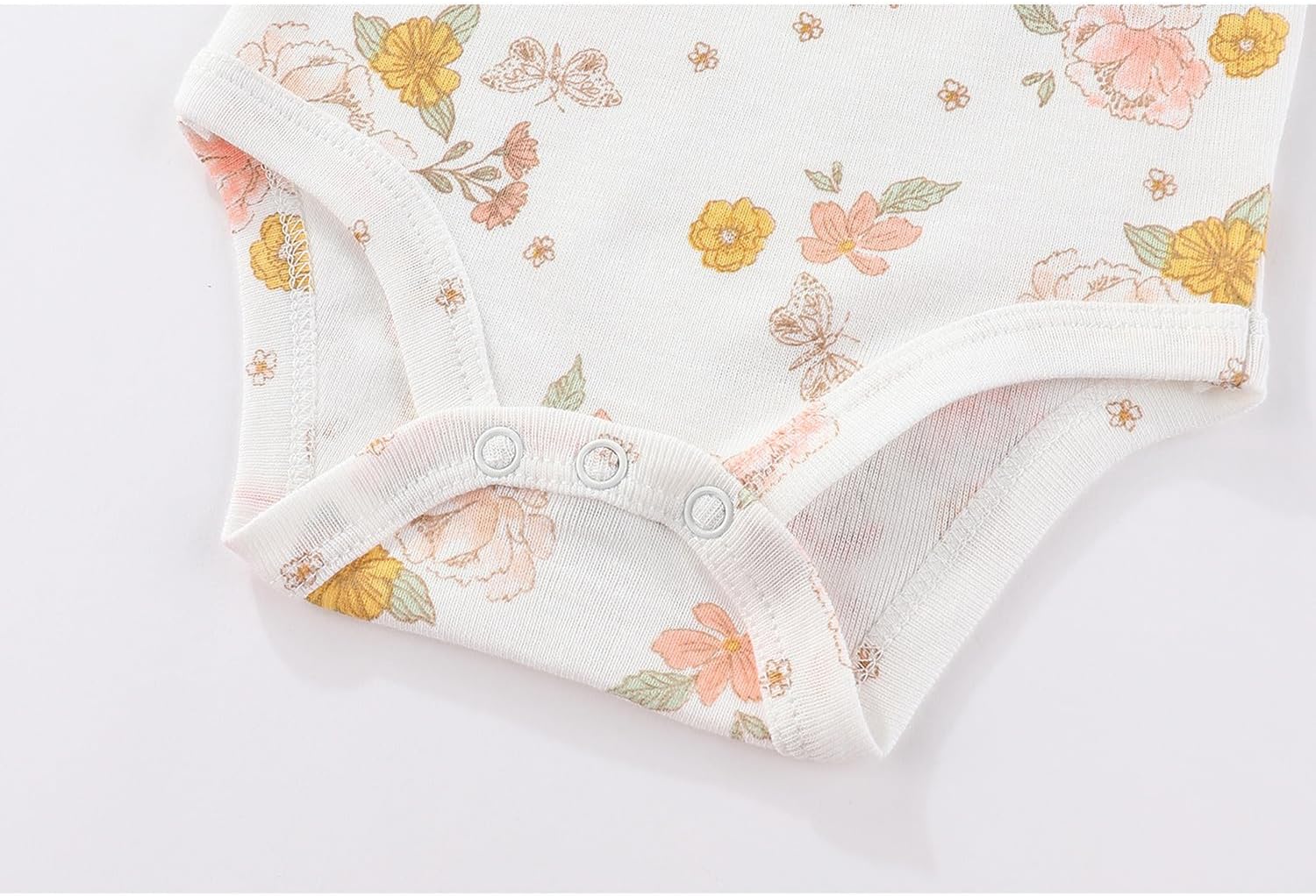 Kiddiezoom Newborn Baby Layette Set 10-Piece with Bodysuits and Pants Set for Unisex Baby Gift Sets