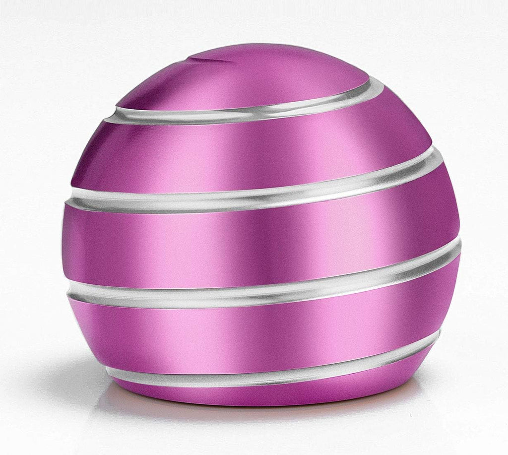 Kinetic Optical Illusion Balls, Fidget Toys for Adults Stress Relief, Desk Toys for Office Conversation Piece (Rose)