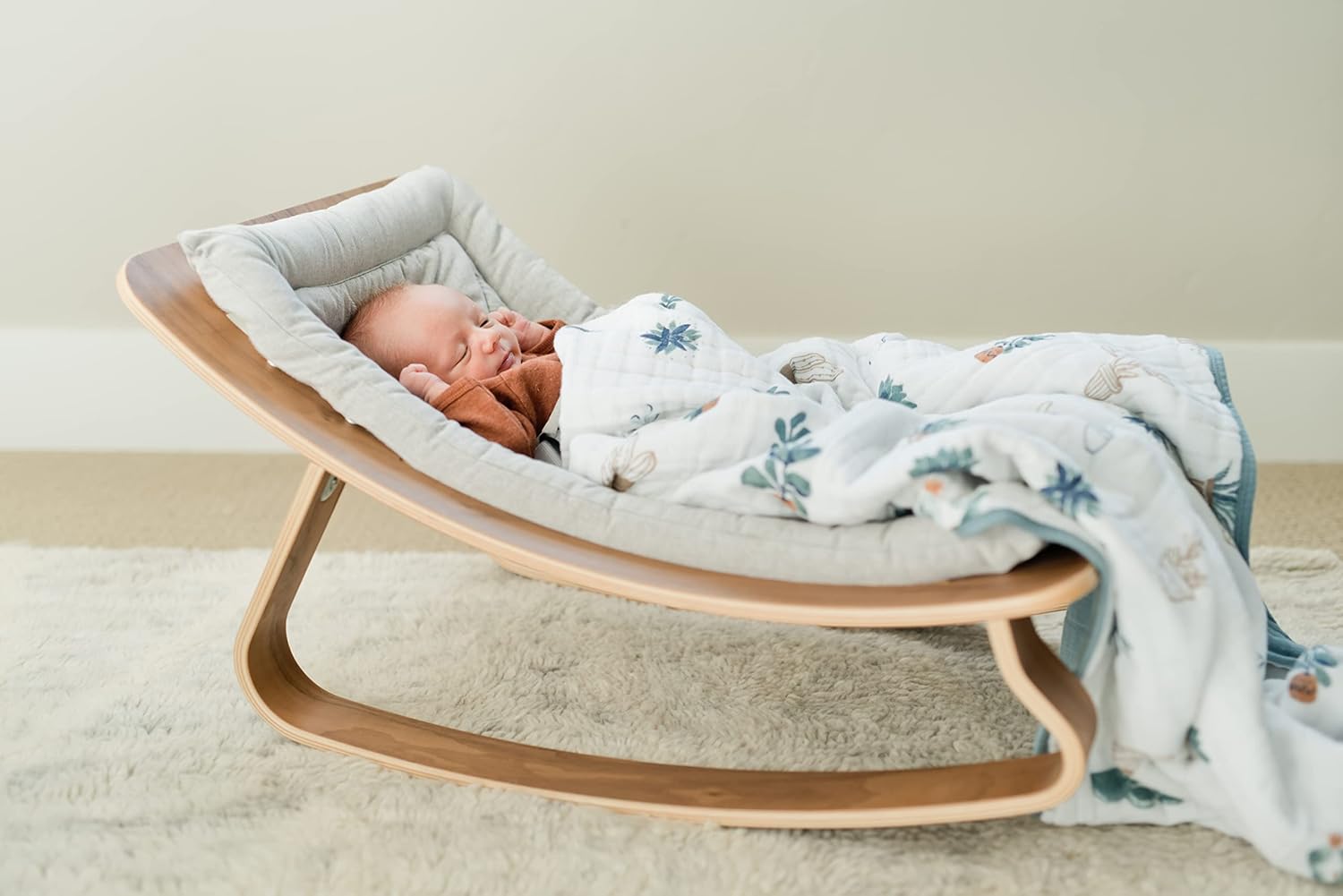 Little Unicorn Original Premium Cotton Quilt | Multi-Layered & Extra-Soft Muslin Fabric |for Babies & Toddlers (Prickle Pots)