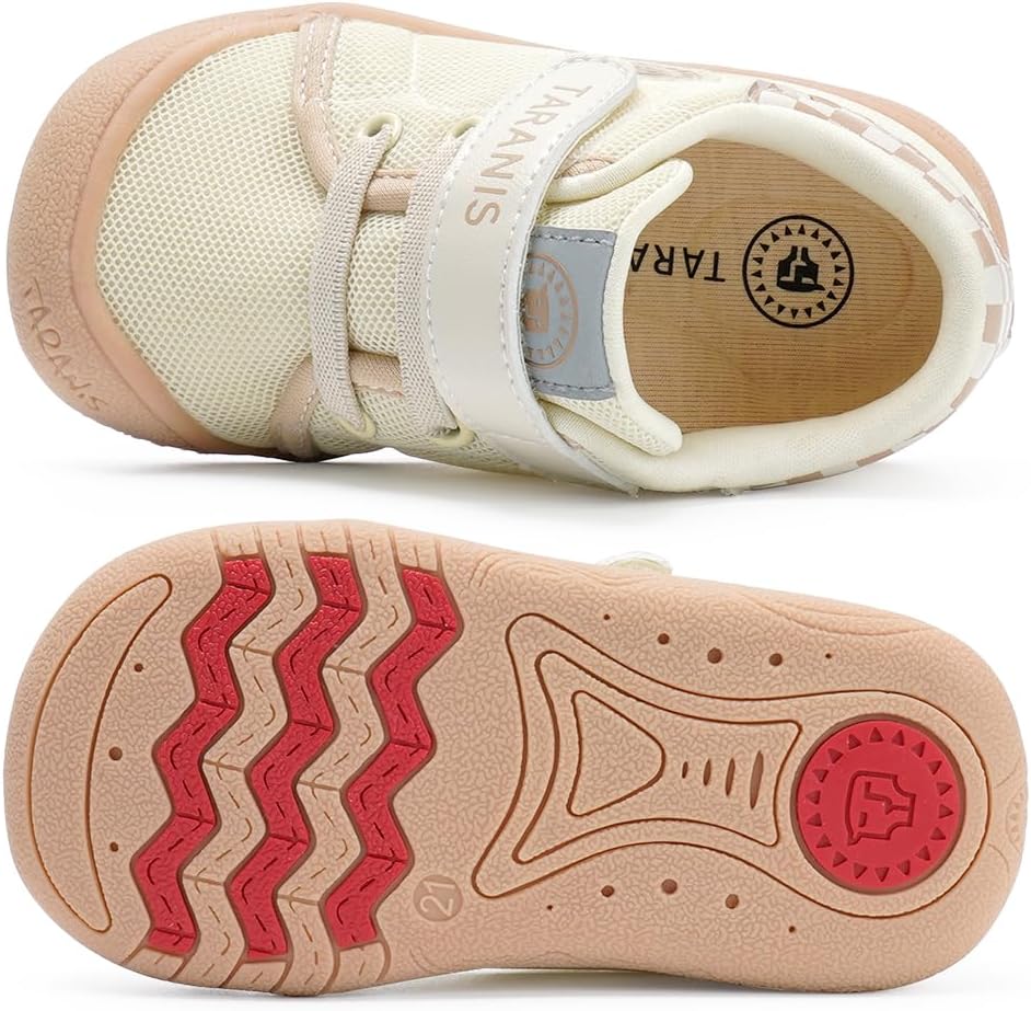 Toddler Shoes Boys Girls Infant Sneakers Non-Slip Rubber Sole Baby Crib First Walker Shoes