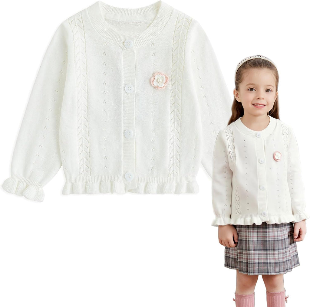 Simplee kids Baby Sweater Animal Leopard Printed Baby Cardigan for Autumn Fall…