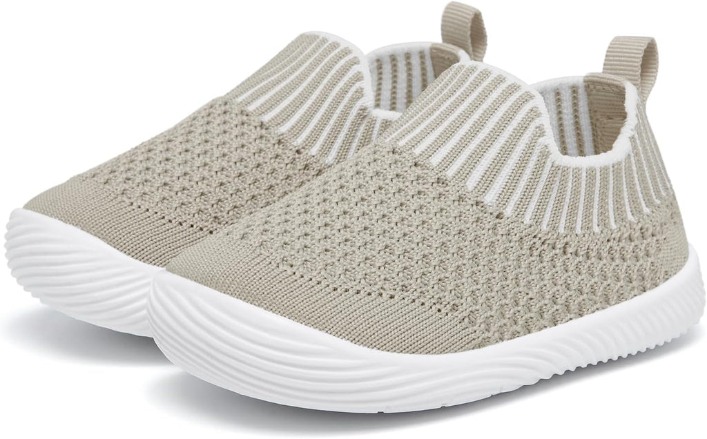 MORENDL Baby Toddler Walking Socks Non-Slip Breathable Unisex Casual Sneakers