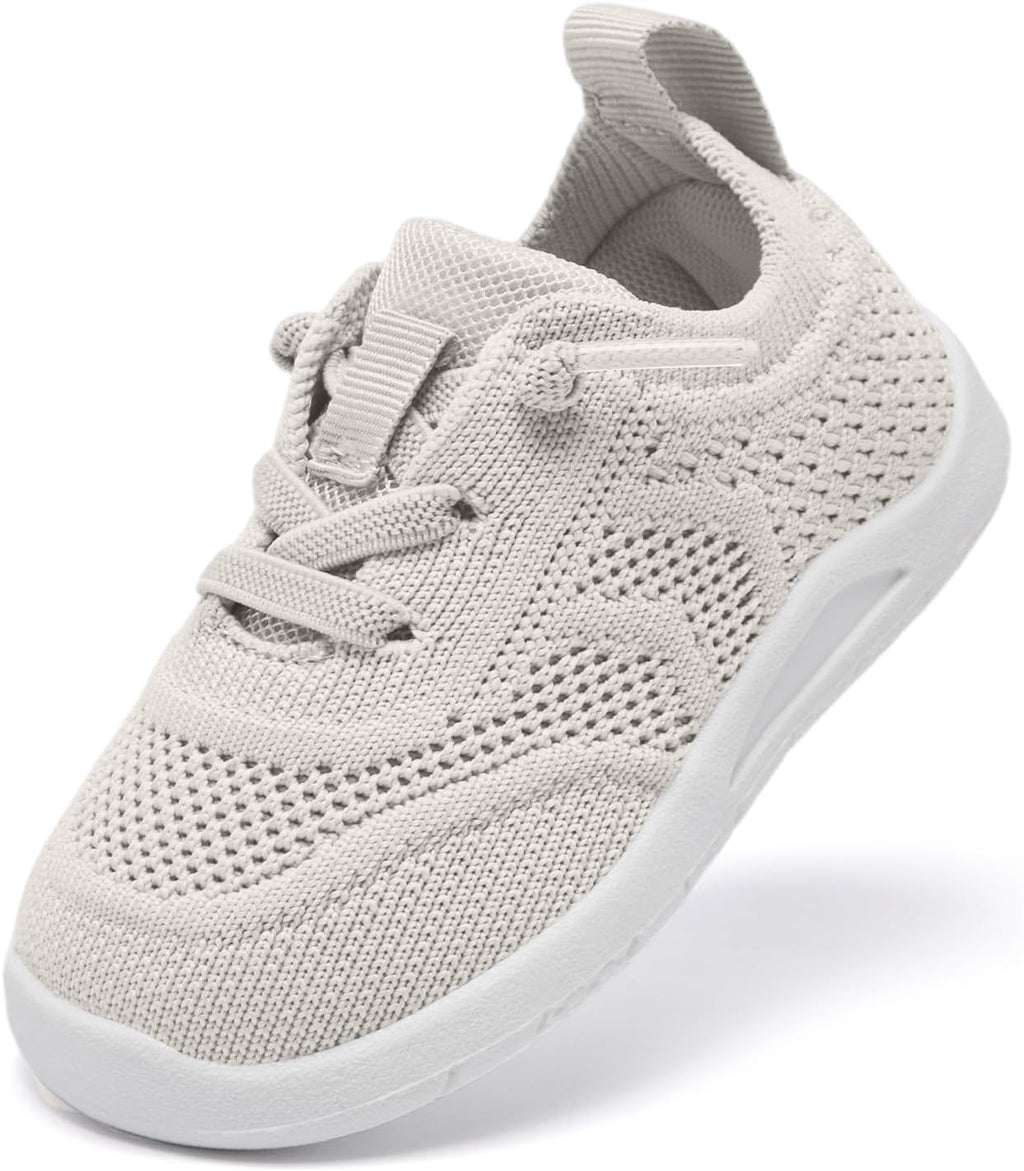 MORENDL Toddler Shoes Baby Walking Sock Shoes Infant Sneakers 0-4 Years Boy Girl Barefoot Tennis Shoe Non-Slip Brethable