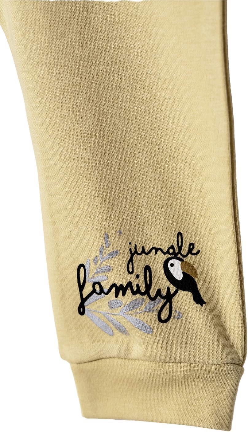 Toddler and Baby Unisex Pants 2-Pack -Baby Pants 0-3 Months to 18-24 Months Baby Cotton Sweatpants Jogger Boy Girl