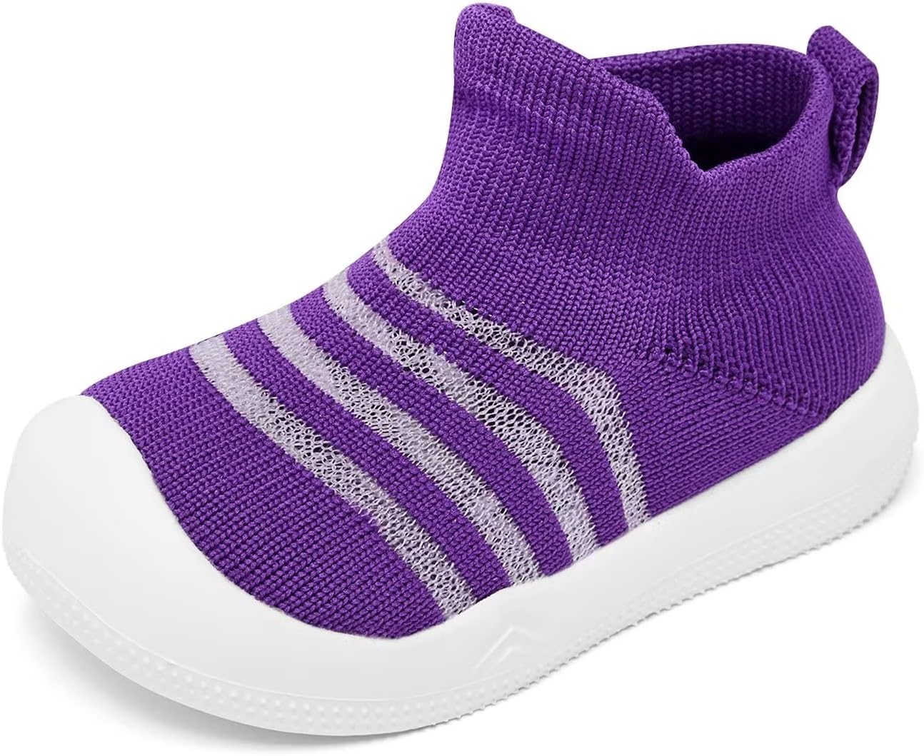 Eashi Baby Boy Girl Non-Skid Indoor Infant Walking Shoes Breathable Warm Elastic Sock Shoes with Memory Sole Protect Toes Outdoor Sneakers