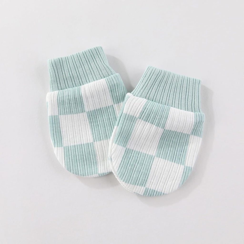 5 Pairs Baby Not Scratch Mittens 0-6 Months New Born Boy Girl Gloves Cute Infant Accessories