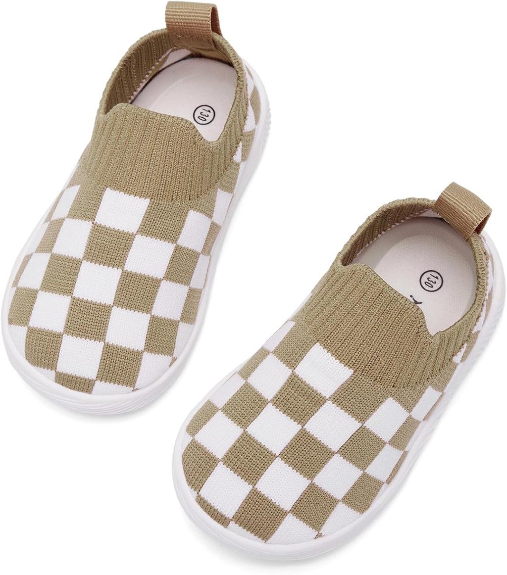MORENDL Baby Toddler Walking Socks Non-Slip Breathable Unisex Casual Sneakers