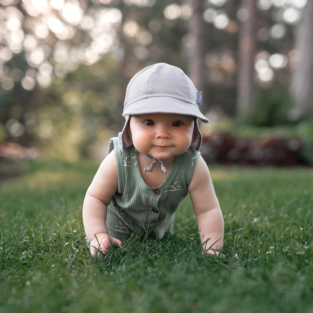 JAN & JUL Sun Soft Baby Cap | Cotton Neck Flap Hat for Littles