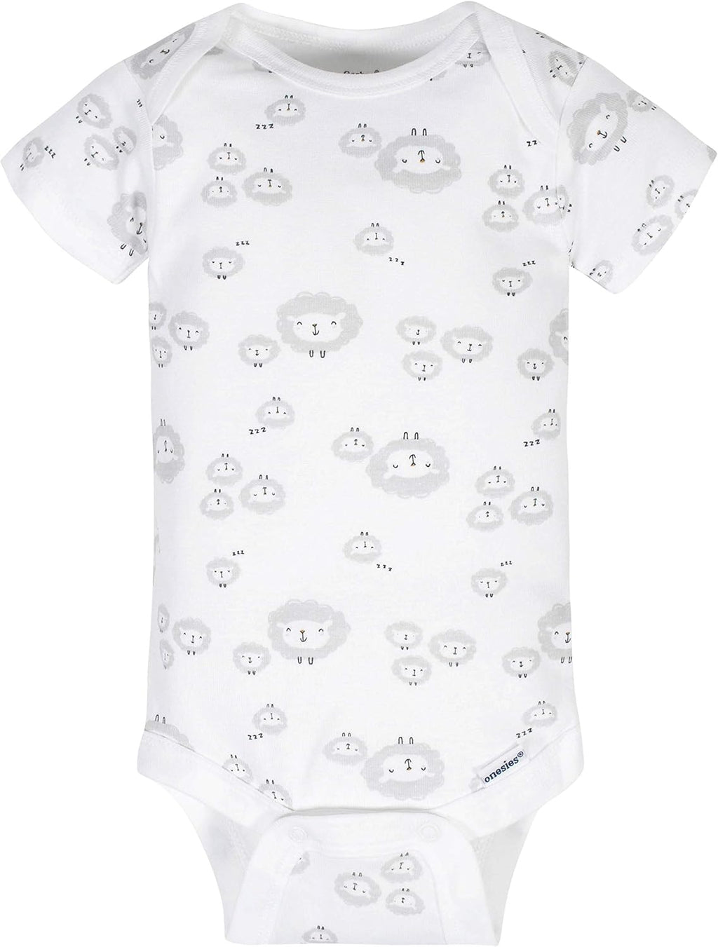 Gerber Baby 8-Pack Short Sleeve Onesie Bodysuits