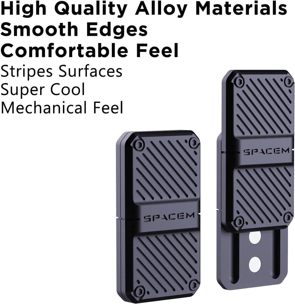 INNÔPLUS Fidget Slider, Fidget Toys Adults Metal Magnetic Fidgets Desk Toys, Cool EDC Gadgets Anxiety Stress Relief Toys, ADHD Tools for Adults, Mens Gifts for Him & Dad, Boyfriend