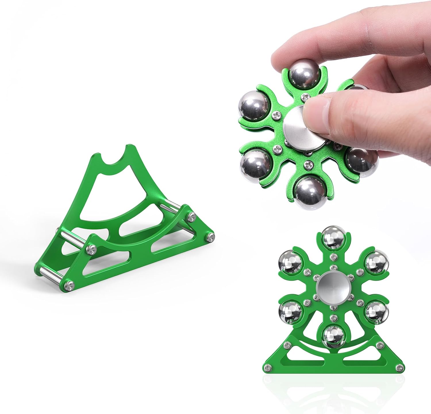 Desk-Fidget-Toys Ferris-Wheels-Spinner: Metal Kinetic-Fidget-Spinner 4mins, EDC-Toy Cool-Gadgets for School Office Christmas, ADHD Tools Gift Cool-Stuff Stress Relief Gift for Kid Children Teen Adult