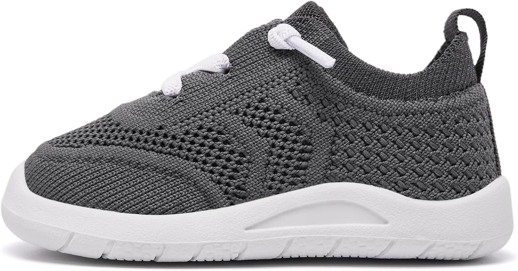 MORENDL Toddler Shoes Baby Walking Sock Shoes Infant Sneakers 0-4 Years Boy Girl Barefoot Tennis Shoe Non-Slip Brethable