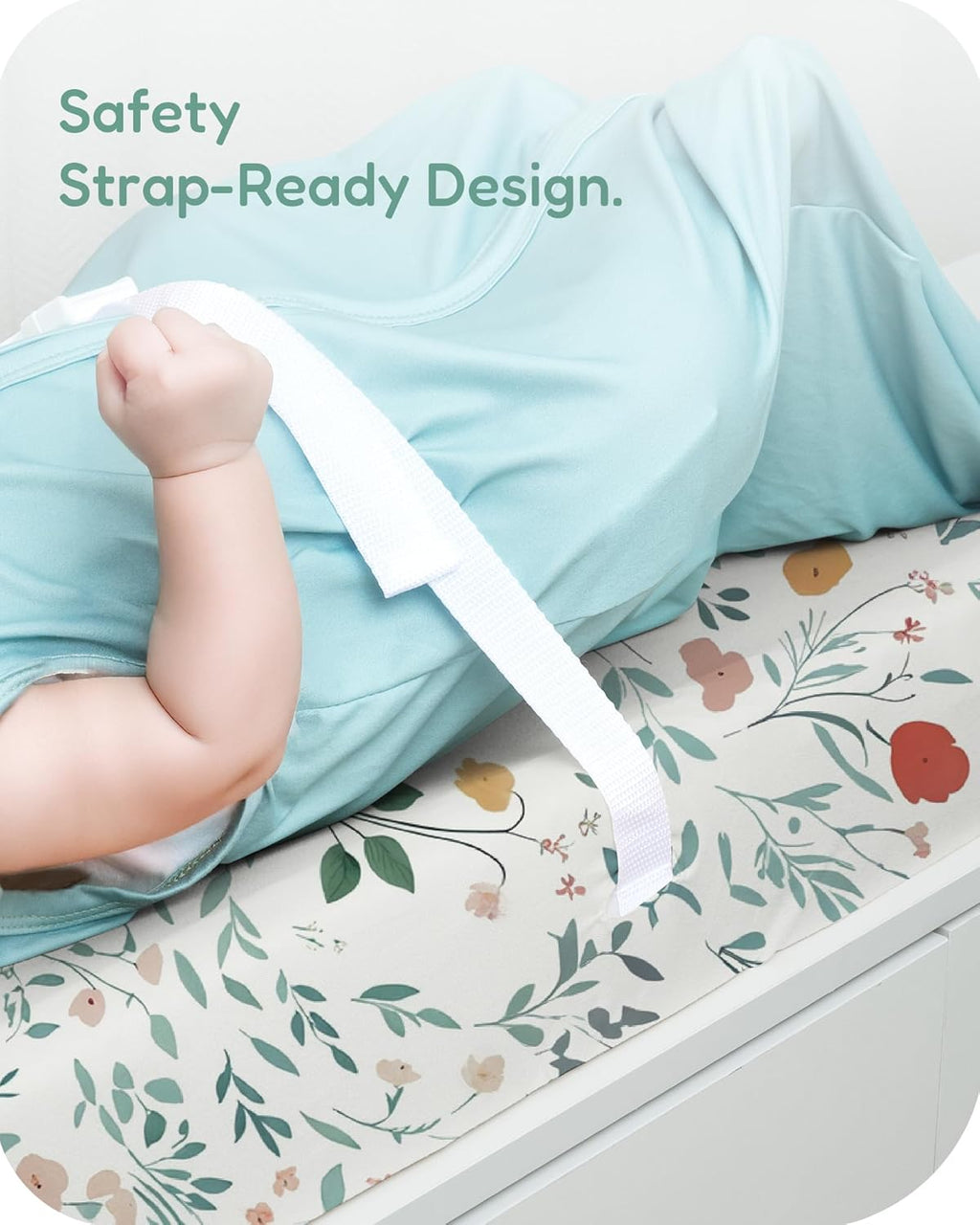 Extra Stretchy Changing Pad Cover, Ultra Soft Premium Jersey Knit Changing Pad Sheets, Unisex for Boys Girls, Fits All Standard Changing Tables/Dresser Tops - 2 Pack