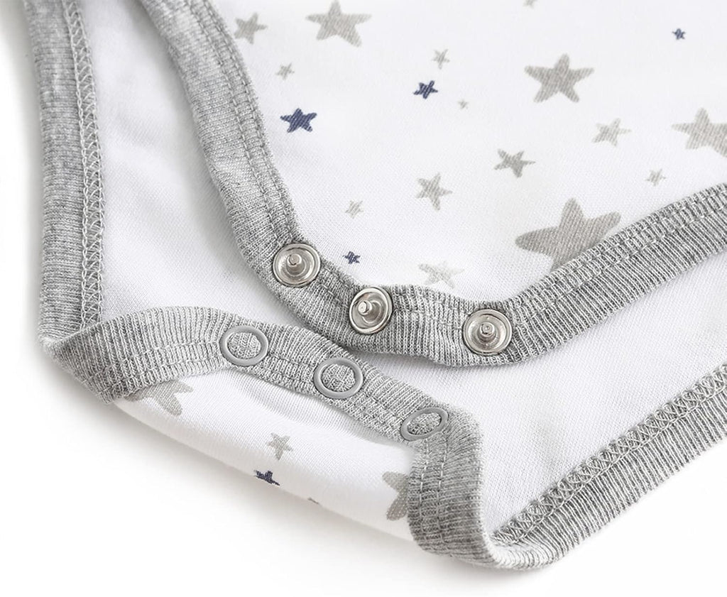 Baby Bodysuit Short Sleeve one-Piece Newborn Baby Clothes for Baby Boy and Girls