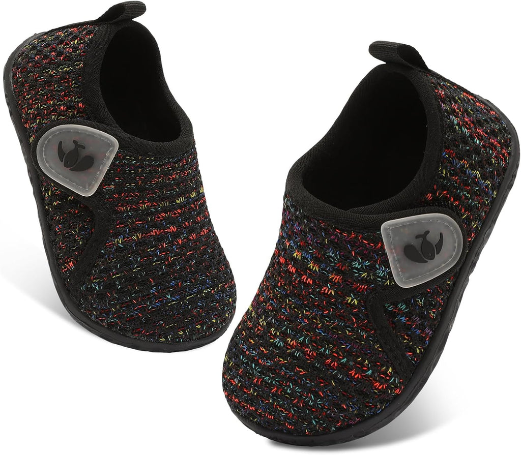 FEETCITY Baby Boys Girls First Walking Shoes Infant Sneakers Crib Shoes Breathable Lightweight Slip On Shoes