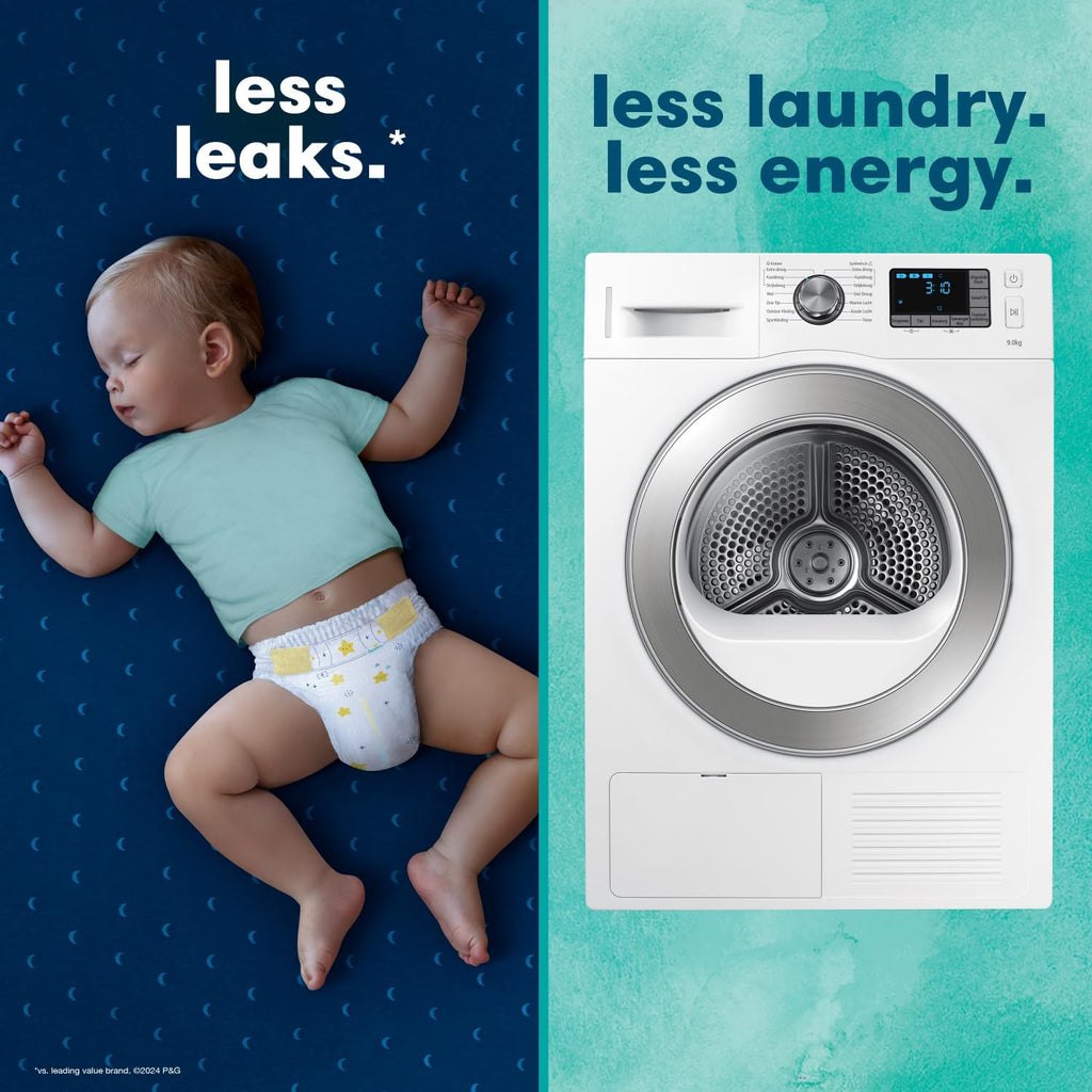 Pampers Baby Diapers - Pure Protection - Size 2, 74 Count, for up to 100% Leakproof, Premium Plant-based Skin Protection