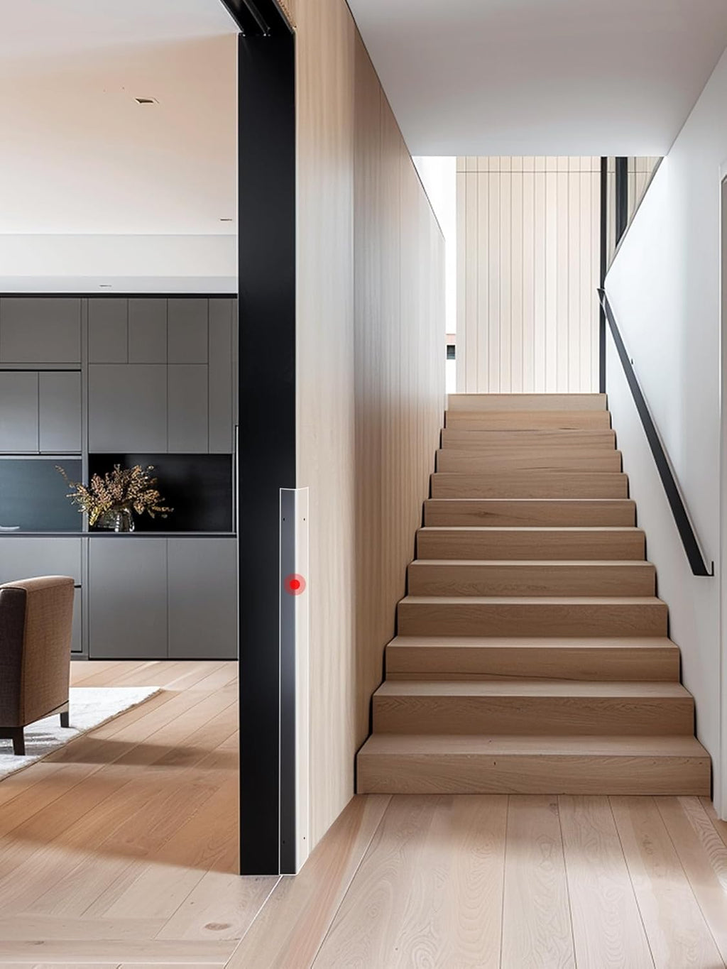 MONOID Wall Corner Protector, 2 PCS Furniture Edge Protection, PC Anti-Bump Guards Avoid Scratching Corner Trim for Door Frame, Table, Countertop, Stair, Wall-Mount, Clear, 1.97IN×47.24IN/5CM×120CM