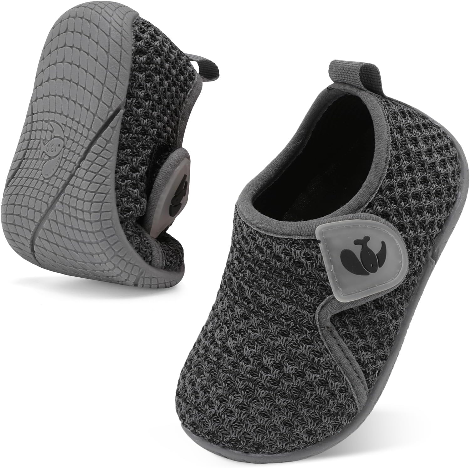 FEETCITY Toddler Walking Shoes Slip On Toddler Shoes Boys Girls Kids Sports Sneakers Casual School Shoes Barefoot Shoes