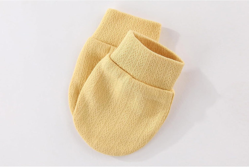 Cute Baby Girl Hats Mittens Set 10-Pack New Born Boy Caps Gloves Suit 0-6 Months Infant Accessories