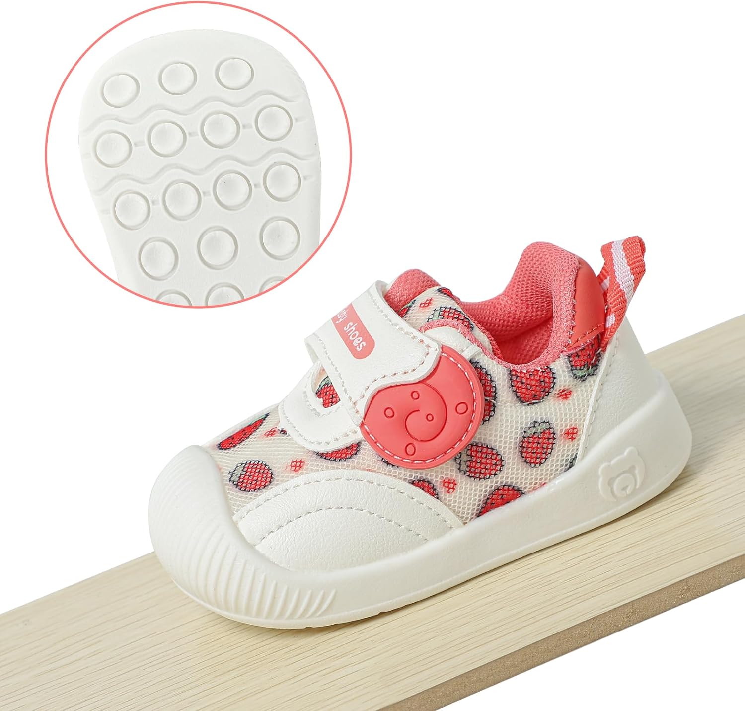 Baby Shoes Boys Girls First Walkers Cute Animals Toddler Sneakers Prewalkers Rubber Sole