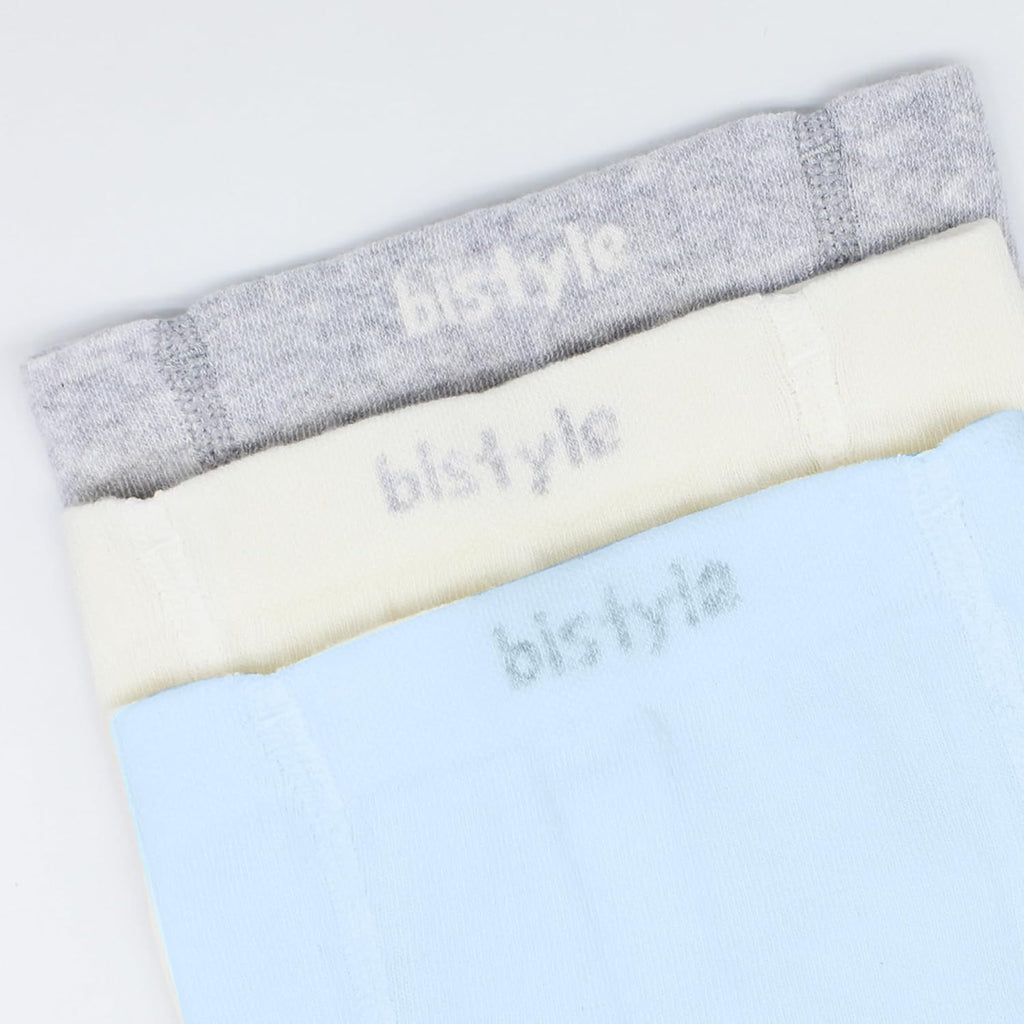 bistyle Baby Girls Tights Thick Leggings Soft | Warm Organic Cotton Stockings Pantyhose | Newborn Infant Toddler 3 Pack