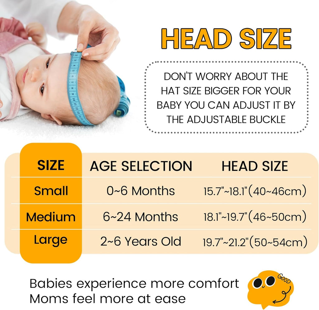 Baby Sun Hat with Neck Flap for Sun Protection Toddler Beach Hat UPF 50+ Outdoors 0-6 Years Boys Girls