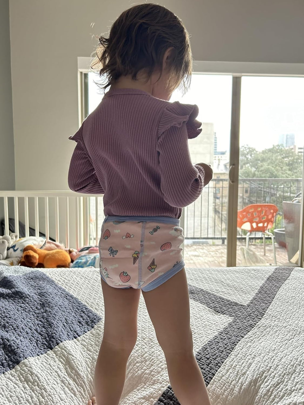 MooMoo Baby Potty Training Underwear 10 Packs Absorbent Toddler Training Pants for Boys and Girls Cotton Pee Pants 2T-9T