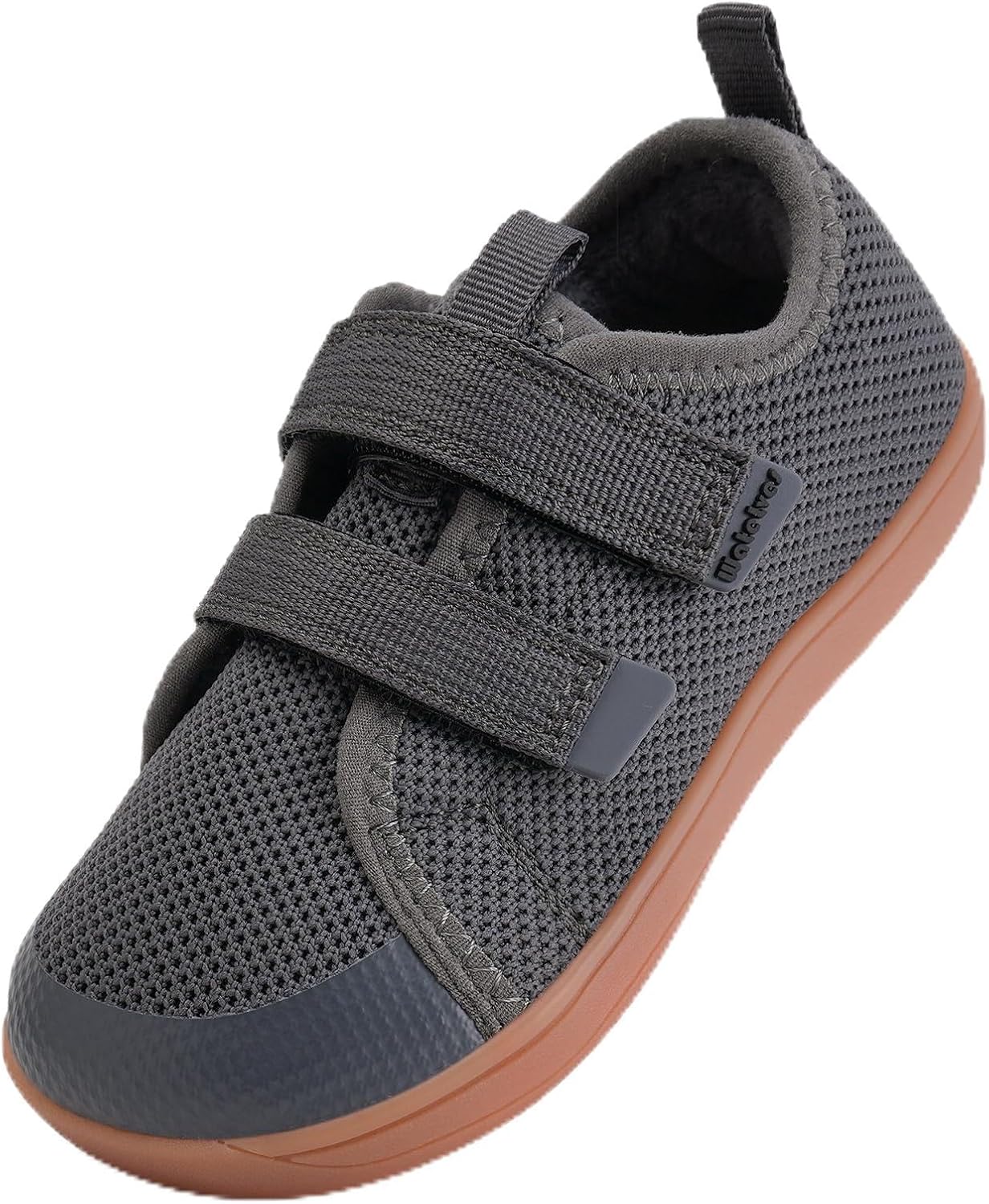 WateLves Toddler Little Kids Wide Barefoot Shoes The First Walking Shoes Girls Boys Breathable Zero Drop Minimalist Sneakers with Wide Toe Box Natural to Grow