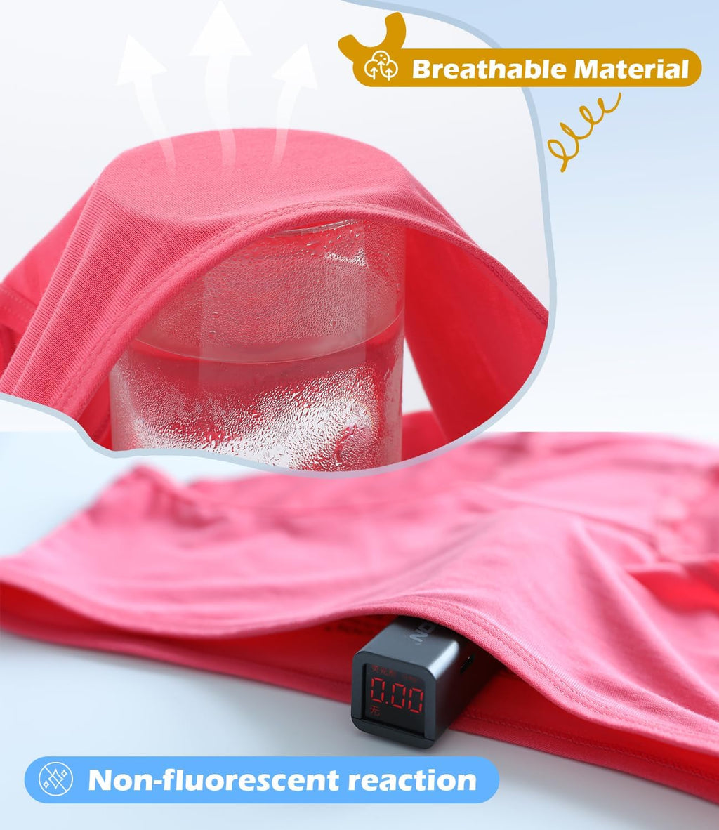 BAMBOO COOL Girls Underwear Kids Soft Skin-friendly Panties Breathable Lightweight Briefs For Teens 6-14 Years 6 Pack