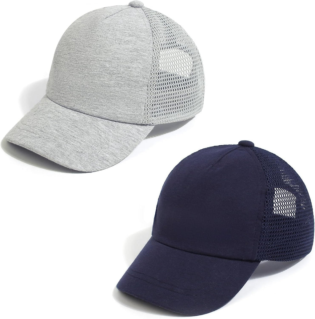 Duoyeree Toddler Baseball Cap Baby Cap Sun hat Print Dinosaur Pattern and Solid Color hat Kids boy Girl Age 0-8t