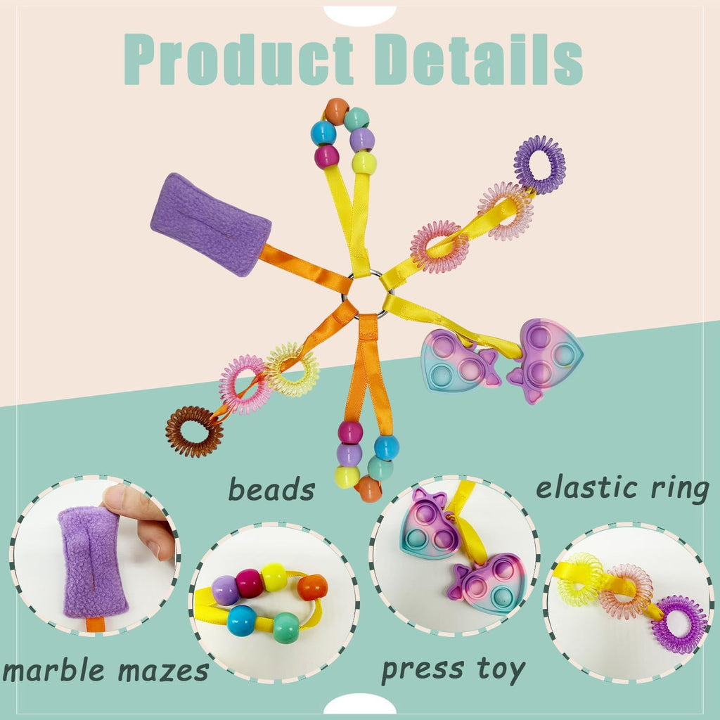 Sensory Toys for Alzheimer Patients Anxiety Relief Dementia Ring Dementia Fidget Toys