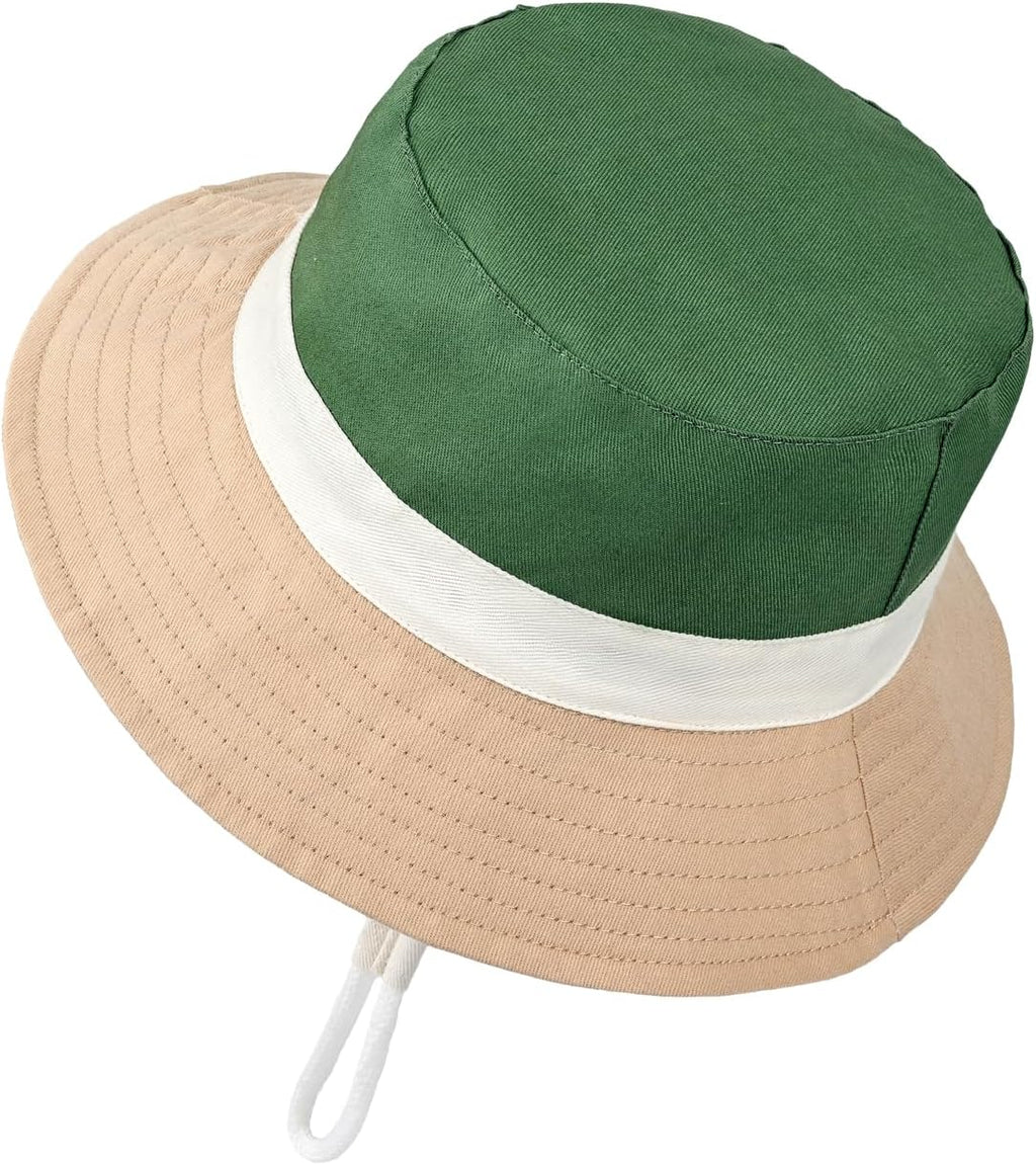 Kids Toddler Baby Boy Sun Hat Summer Bucket Hats with UPF 50+ UV Sun Protective