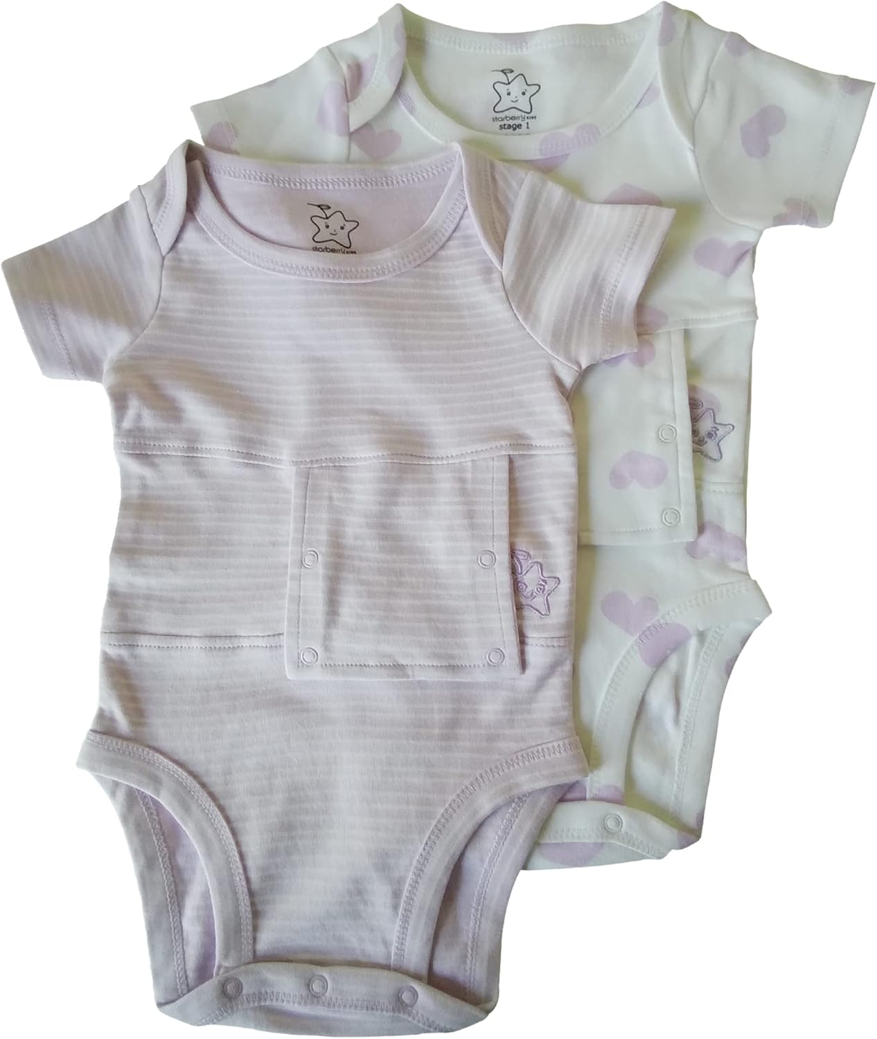 Feeding Tube Undershirt Onesie for Babies, Toddlers and Children