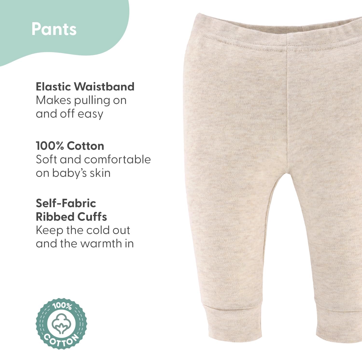 The Peanutshell Baby Pants Boy Girl, Unisex Baby Clothes, Newborn to 24 Month, Infant Joggers, Bottoms, Clothing