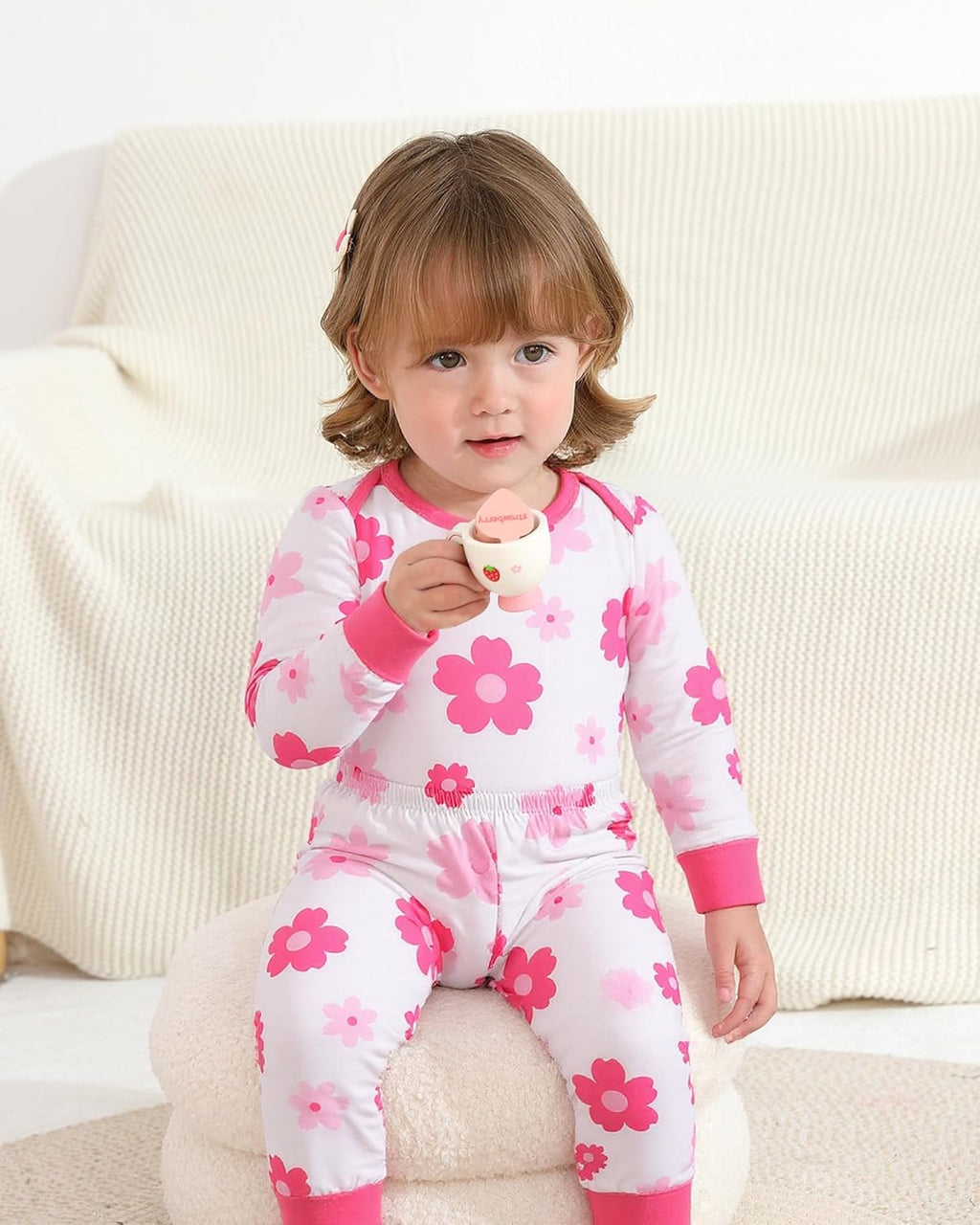 NZRVAWS Newborn Baby Boy Girl Clothes Unisex Infant Romper Pants Set Hat 4-Pack Outfits 0-12 Months 16 Pieces Toddler