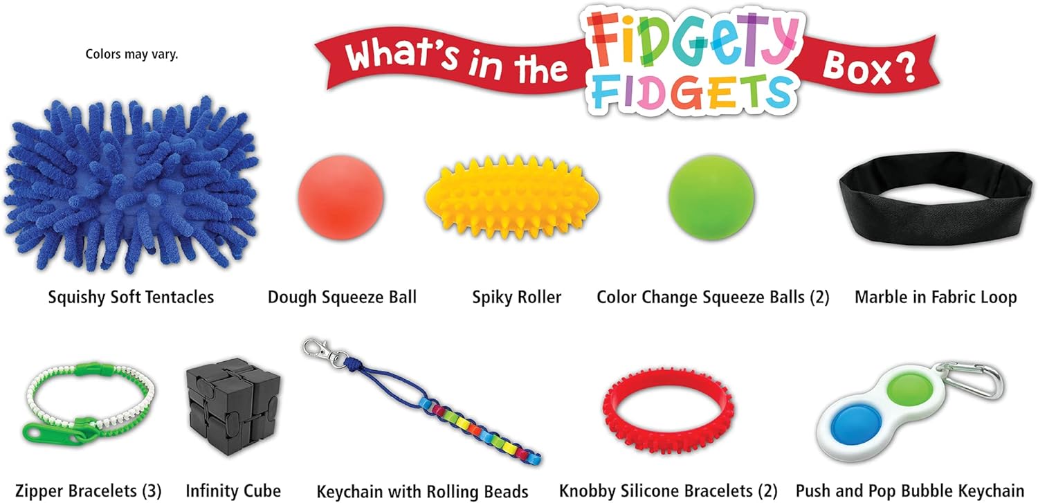 Teacher Created Resources Fidgety Fidgets, 14 Pieces