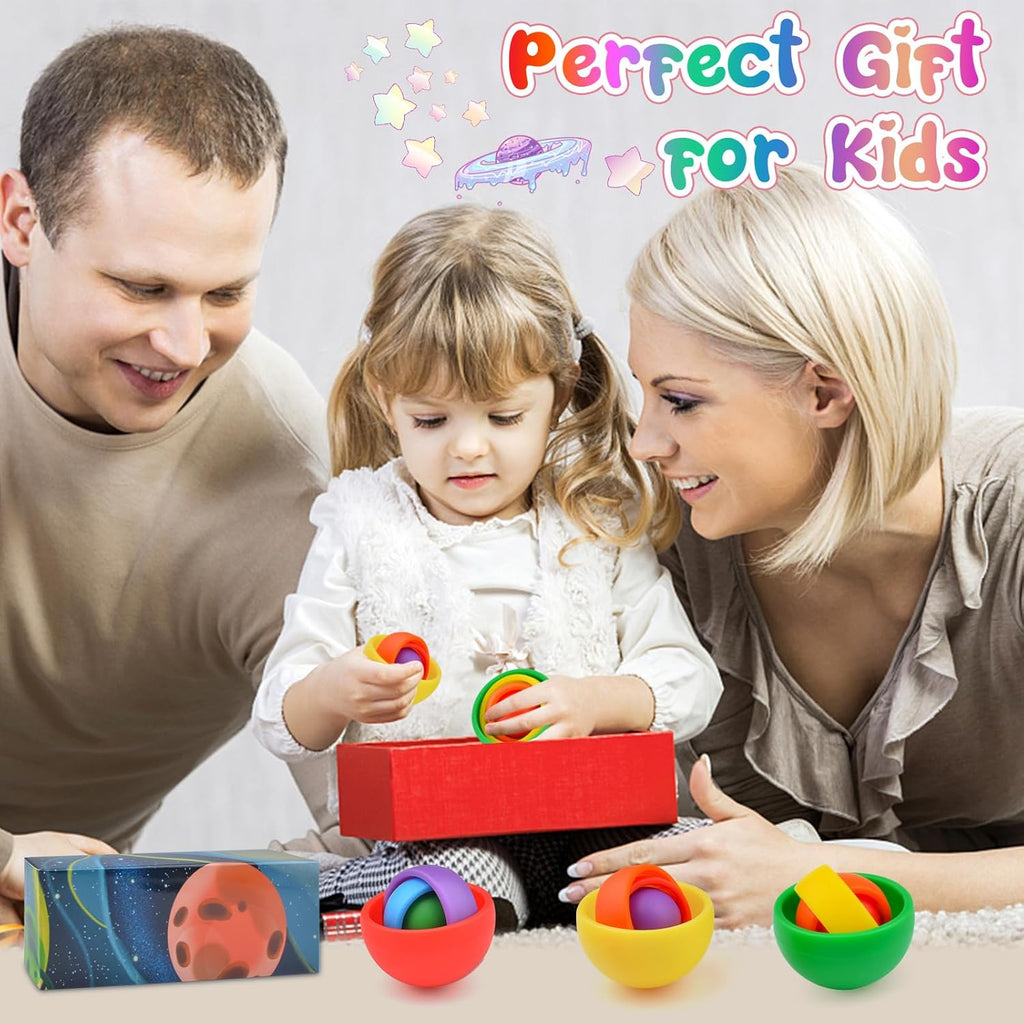 Fidget Toys for Kids, Fidget Gyro for Adults, Gifts for Boys Girls Teens Kids Valentine's Day Easter Basket Stuffers, ADHD Autism Stress Relief Finger Toys Classroom