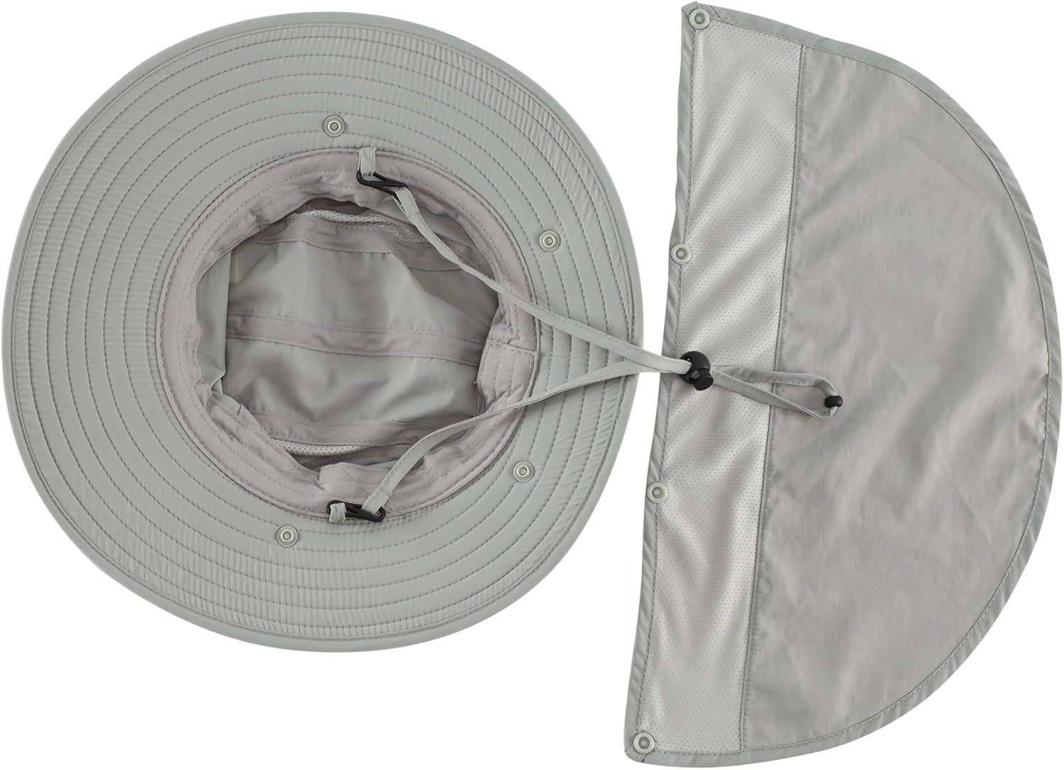 Home Prefer UPF 50+ Boys Sun Hat with Neck Flap Wide Brim Summer Beach Bucket Hat for Boys Girls Toddler Kids Safari Hat