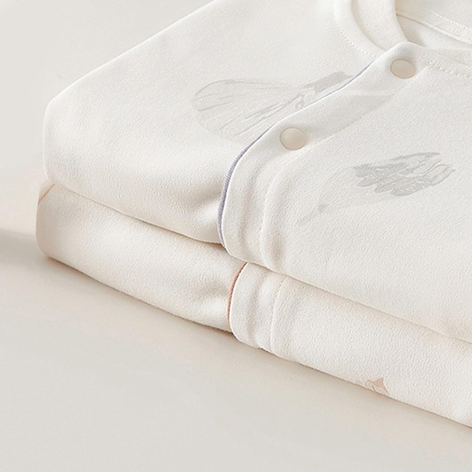 100% Organic Cotton Soft 3-24 Months Baby Romper Jumpsuits for Boys and Girls Unisex Long Sleeve