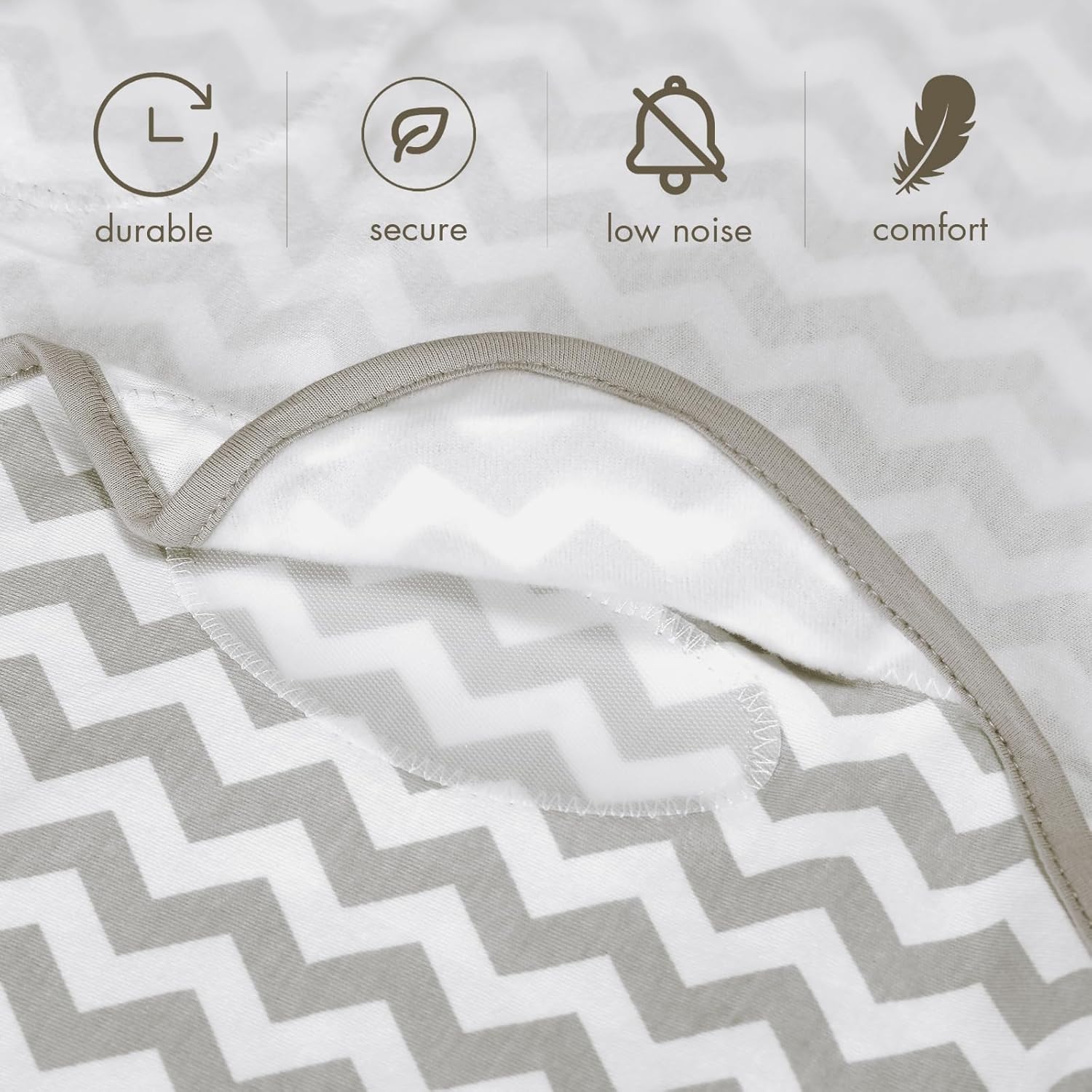 GLLQUEN BABY 3-Pack Swaddle Wrap blankets, Newborn Swaddles 0-3 months, Baby Swaddling Sack, Moon & Cloud, Infant Swaddle Blanket Wrap (Small/Medium)