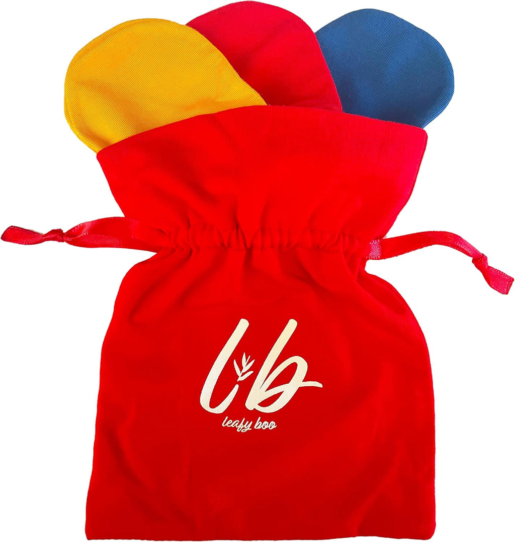 Bamboo Baby Mittens for Eczema, 0-6 Months, Baby Gloves for Dry Skin, Overnight Moisturizing Gloves, 3 Pairs