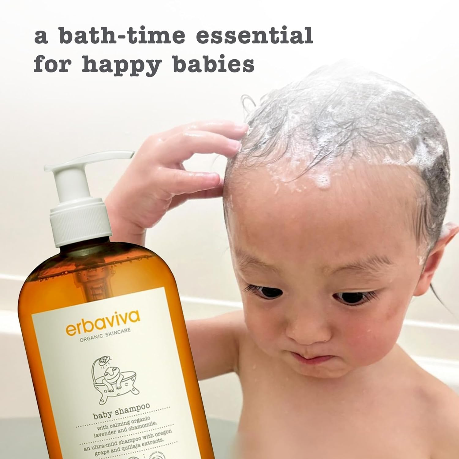 erbaviva Baby Shampoo, 16 Fl Oz