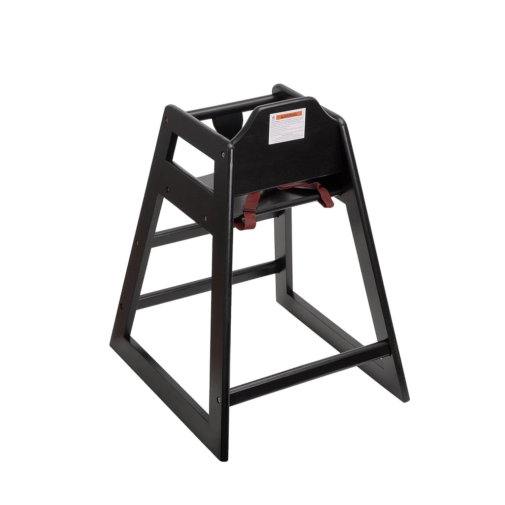 Hight Quality, Baby Highchairs, Durable Dining Feeding Chair with Steps, High Chairs for Babies and Toddlers, Seating Ready-to-Assemble Restaurant Wood High Chair, Wooden High Chair, Seria 01