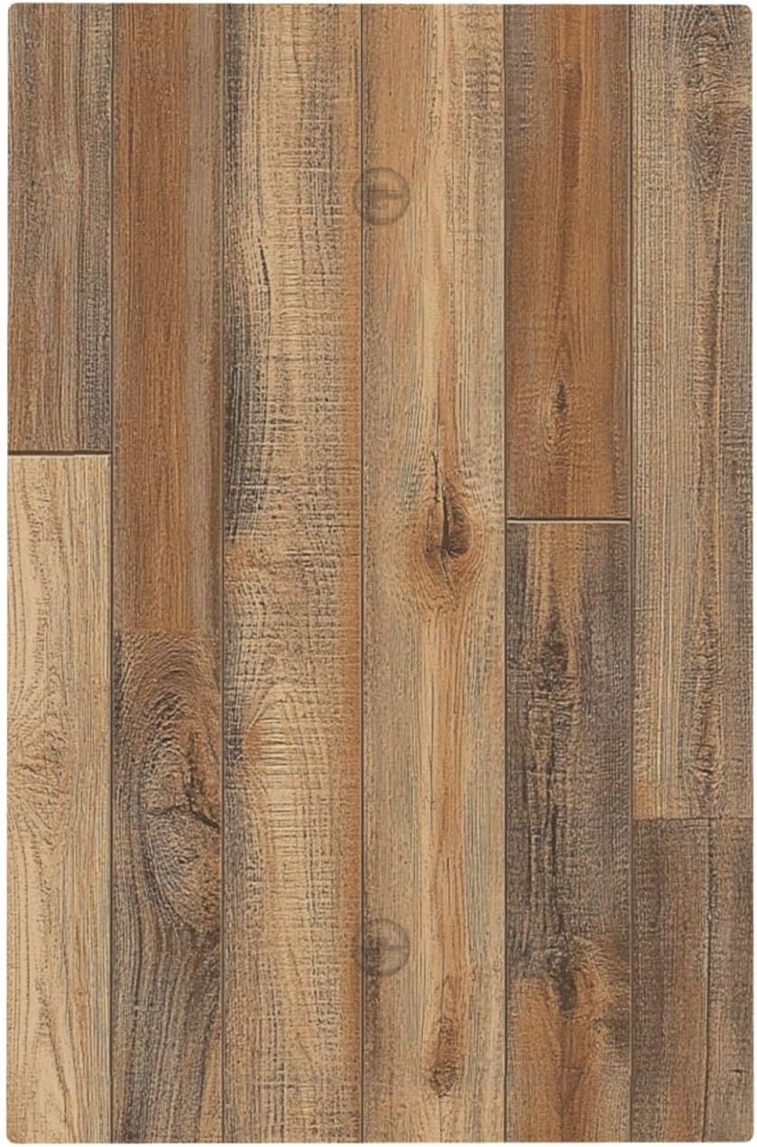 Light Switch Cover Plate Retro Rustic Brown Wood Grain 1 Gang No Device Blank Electrical Wall Plates Faceplate Decorative Switch Plate For Farmhouse Cabin Decor