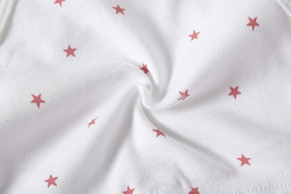 Cadidi Dinos Little Girls' Soft Cotton Underwear Kids Cool Breathable Comfort Panty Briefs Toddler Undies(Pack of 6)