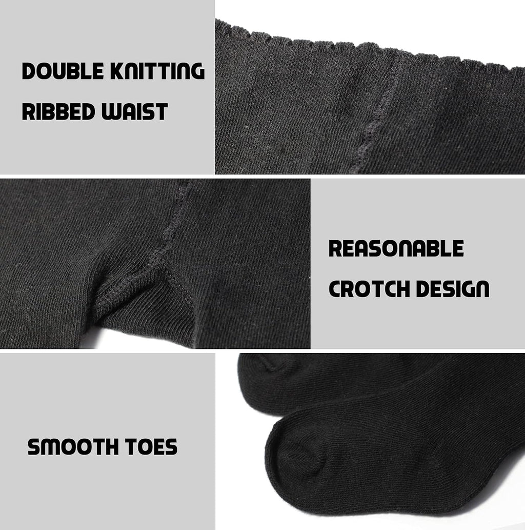 Baby Girls' Seamless Organic Cotton Tights