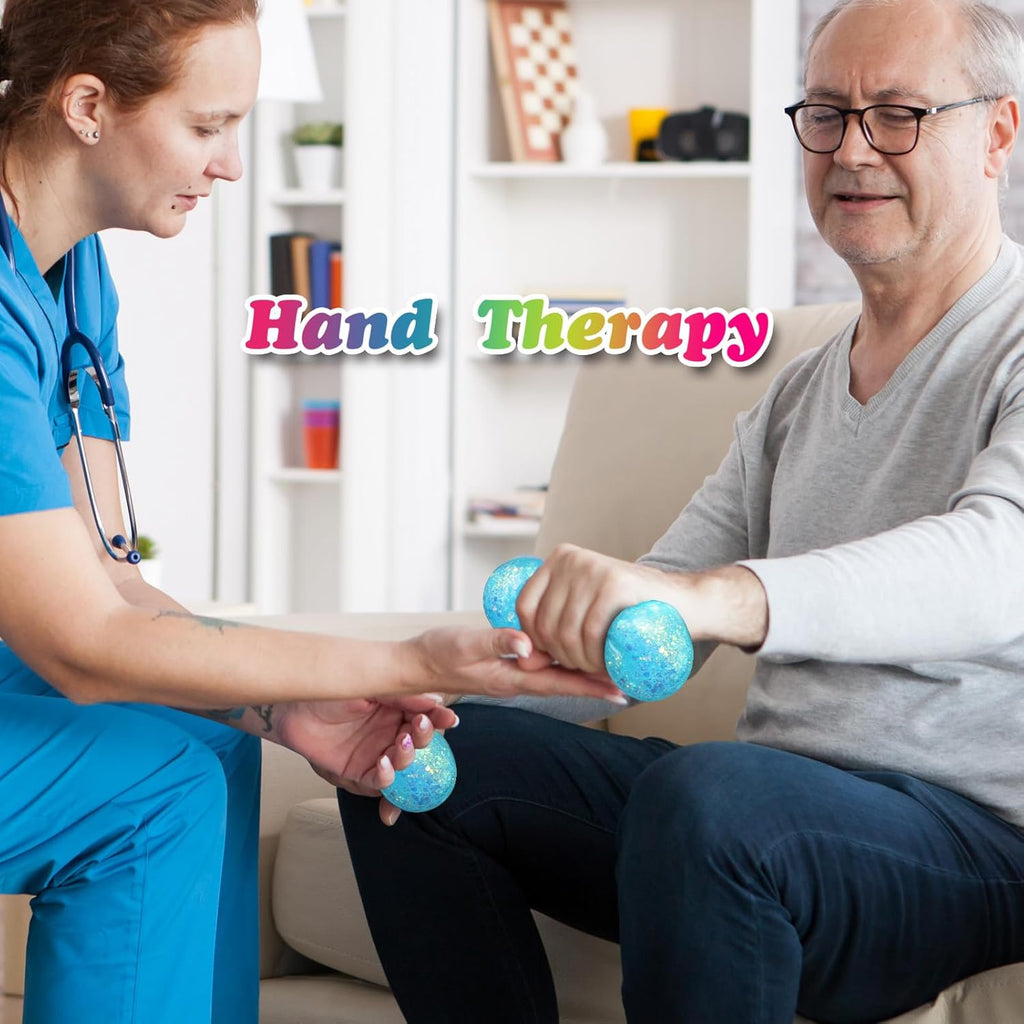 3Pack Slow Rise Glitter Squishy Cube Square Ice Cube Malt Sugar Stress Balls for Adults&Kids, Nice Stress Cube, Sensory Fidget Toys for Mellow and Chill, Classroom Treasure Box(Purple/Pink/Blue)