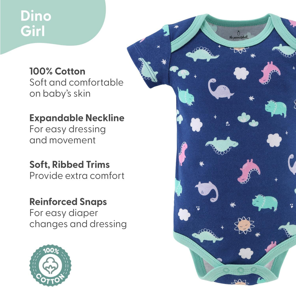 The Peanutshell Baby Girls' Bodysuits, Baby Girl Clothes, Newborn to 24m Baby Outfits, New Born Babygirl, Infant Clothing Set