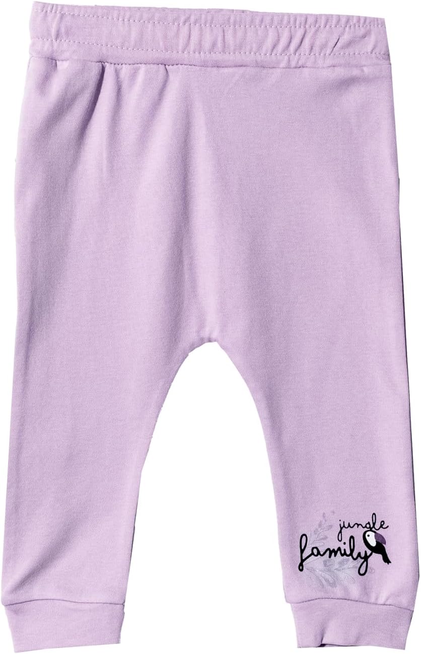 Toddler and Baby Unisex Pants 2-Pack -Baby Pants 0-3 Months to 18-24 Months Baby Cotton Sweatpants Jogger Boy Girl